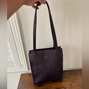 Guess Dark Purple Shoulder Bag